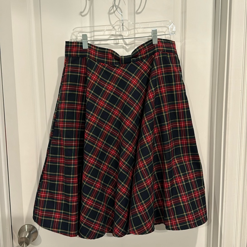 ModCloth plaid skirt XL